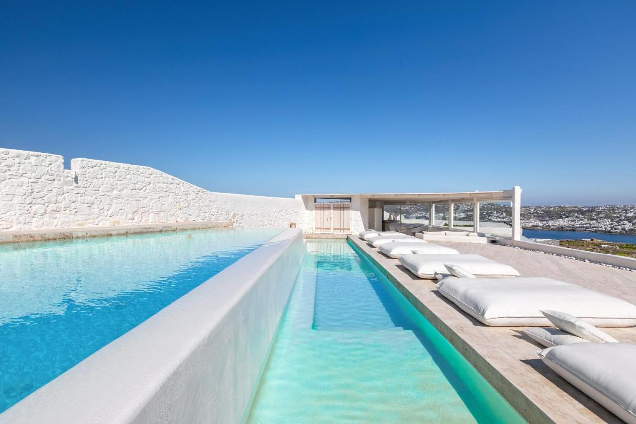 White Stone Mykonos Hotel Agios Ioannis Diakoftis Ngoại thất bức ảnh