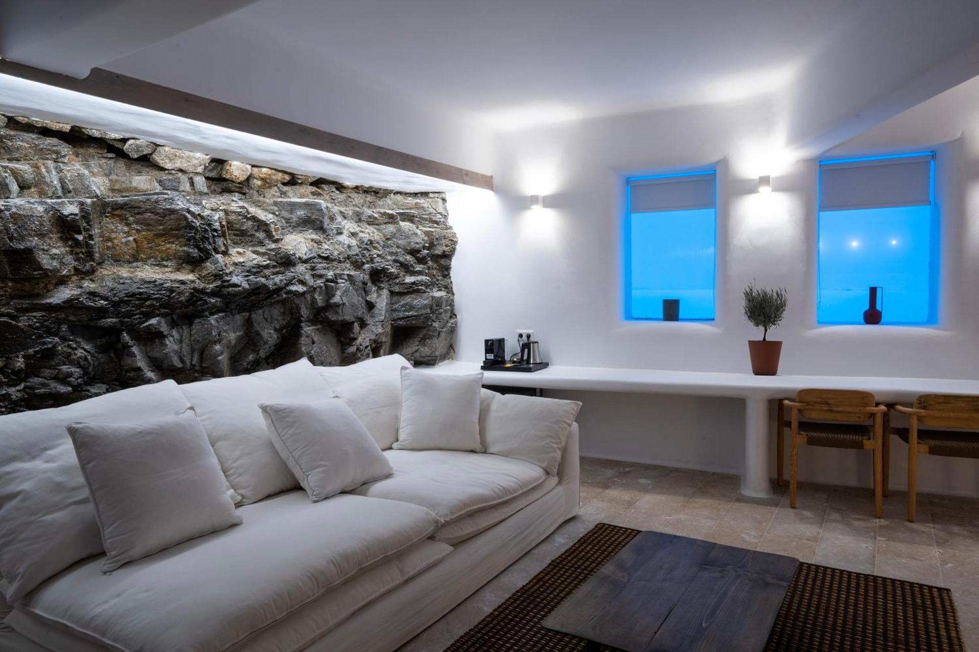 White Stone Mykonos Hotel Agios Ioannis Diakoftis Ngoại thất bức ảnh