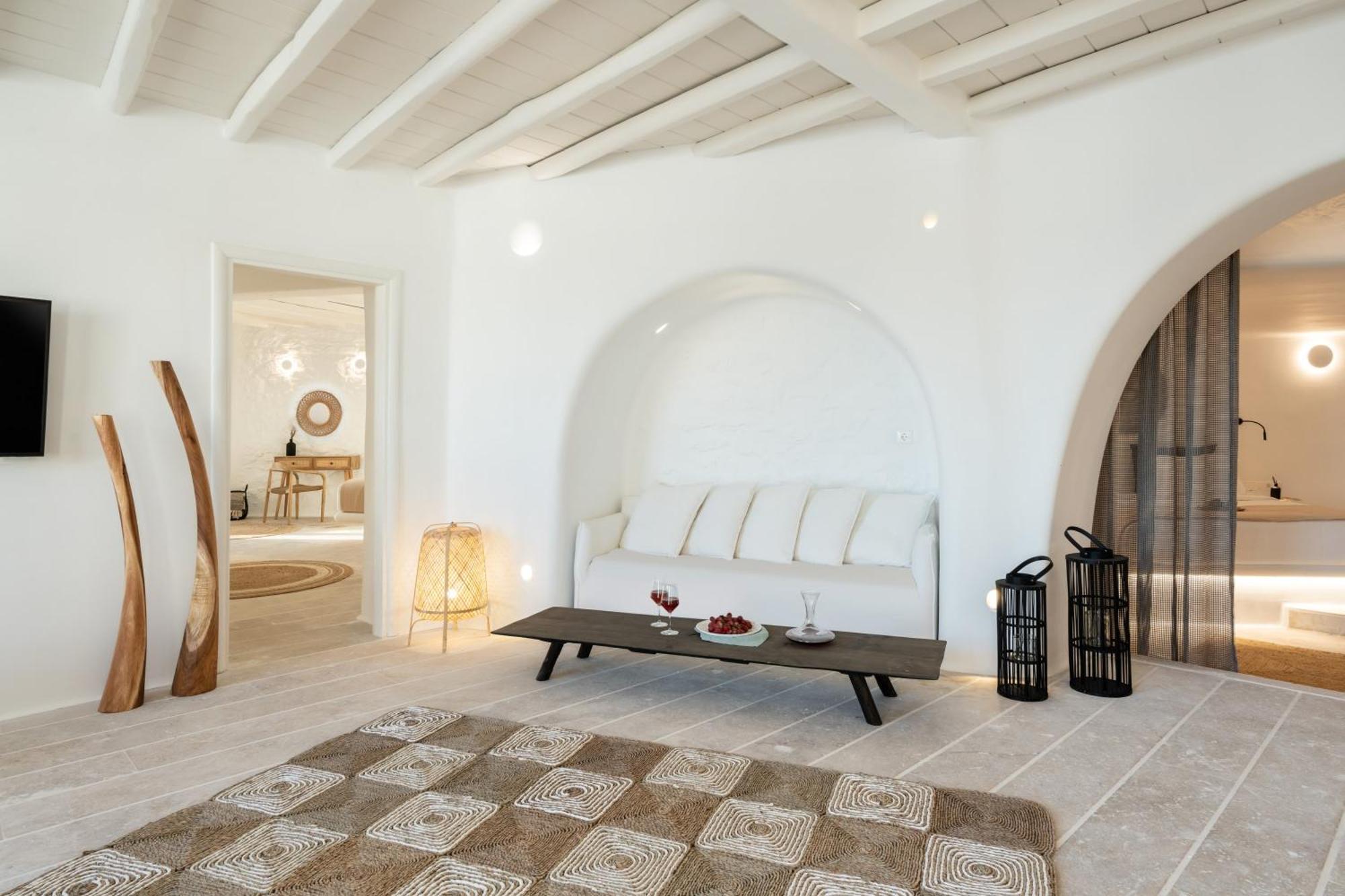 White Stone Mykonos Hotel Agios Ioannis Diakoftis Ngoại thất bức ảnh