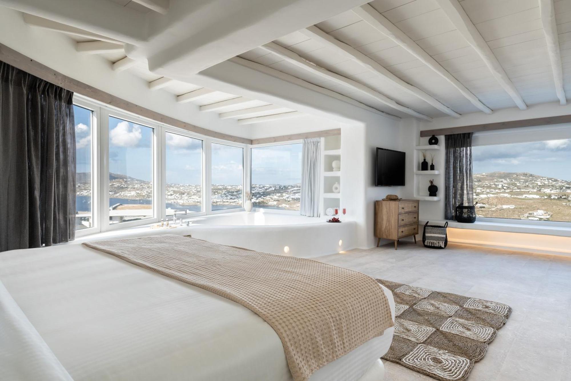 White Stone Mykonos Hotel Agios Ioannis Diakoftis Ngoại thất bức ảnh
