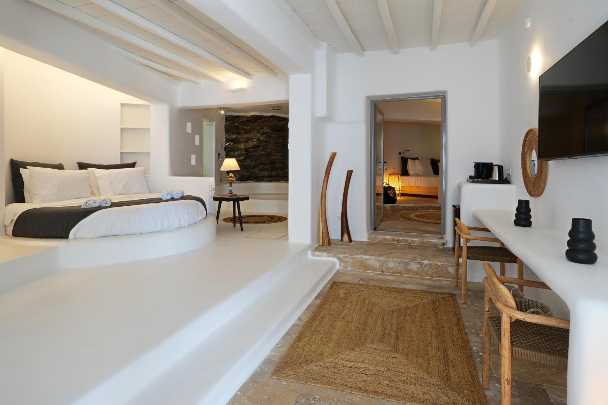 White Stone Mykonos Hotel Agios Ioannis Diakoftis Ngoại thất bức ảnh