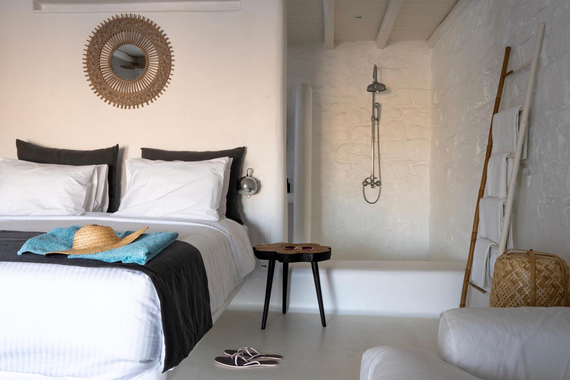 White Stone Mykonos Hotel Agios Ioannis Diakoftis Ngoại thất bức ảnh