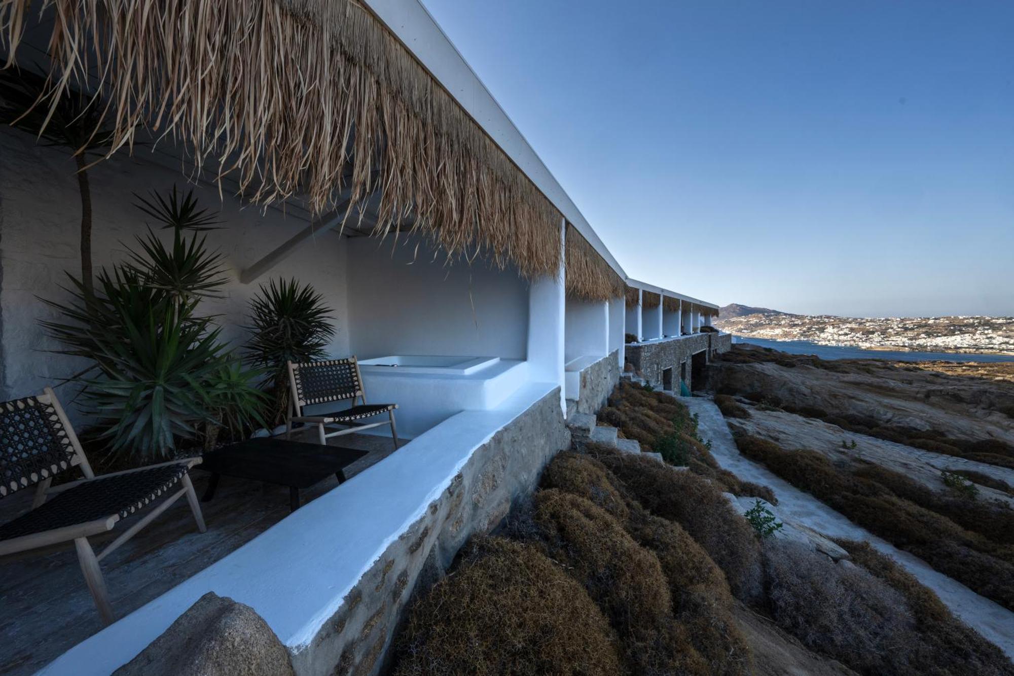 White Stone Mykonos Hotel Agios Ioannis Diakoftis Ngoại thất bức ảnh