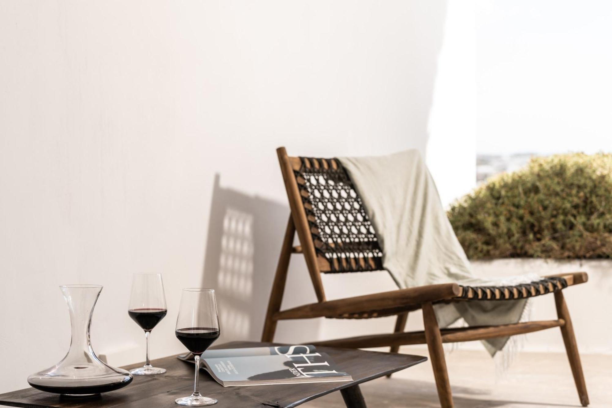 White Stone Mykonos Hotel Agios Ioannis Diakoftis Ngoại thất bức ảnh