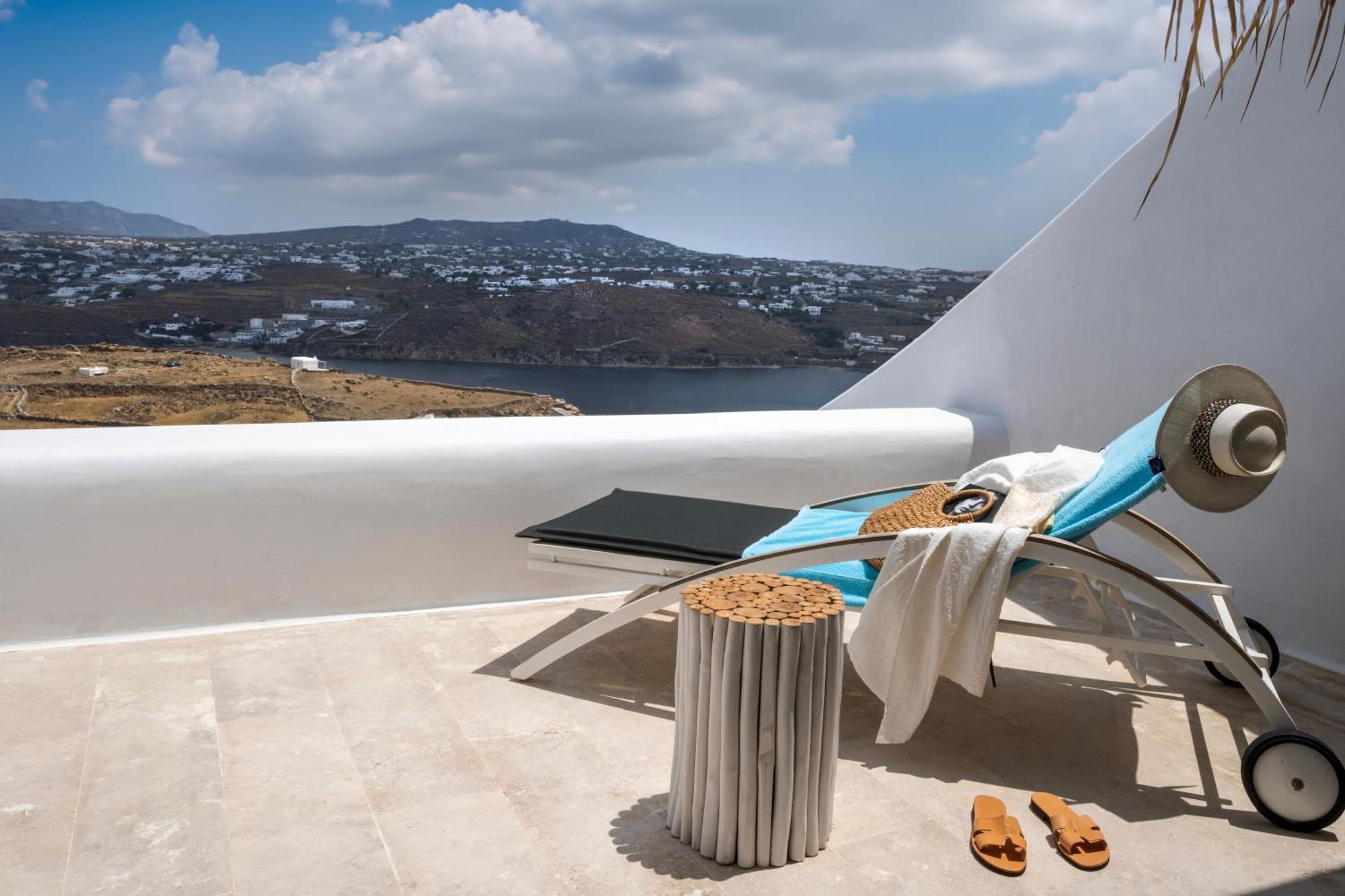 White Stone Mykonos Hotel Agios Ioannis Diakoftis Ngoại thất bức ảnh
